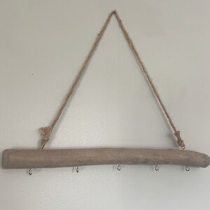Driftwood boho jewelry holder